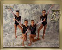 JO Level 5 Photo gold border