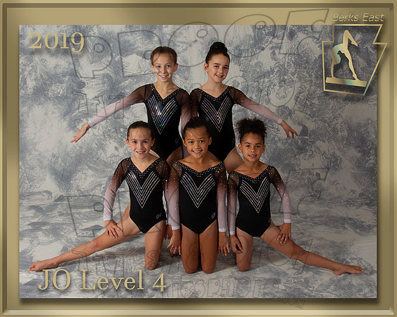 JO Level 4 Photo gold border