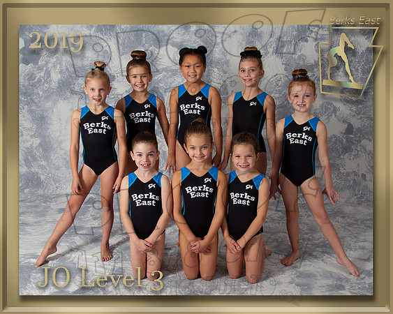 JO Level 3 Photo gold border