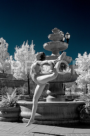 jw7z0022 - Infra Red - Gymnastics Photo