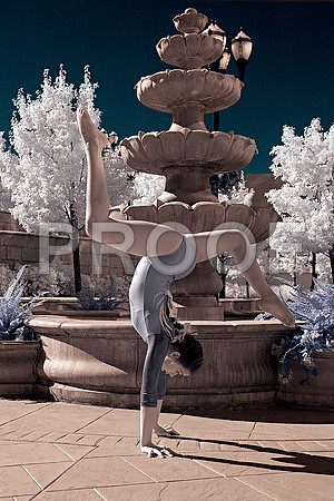 jw7z0028 - Infra Red - Gymnastics Photo