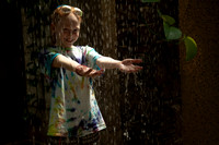 Catching the rain