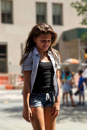 Savannah Rodriguez - NYC - looking cool - Chris Aldous Photography