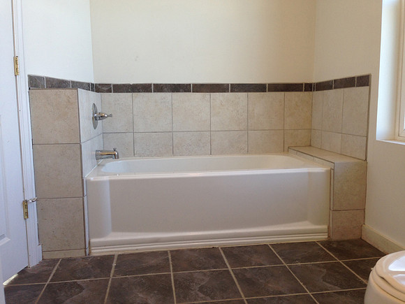 Master Bath - tub