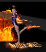 Mary Rotz - on fire - Gymnastics Photo