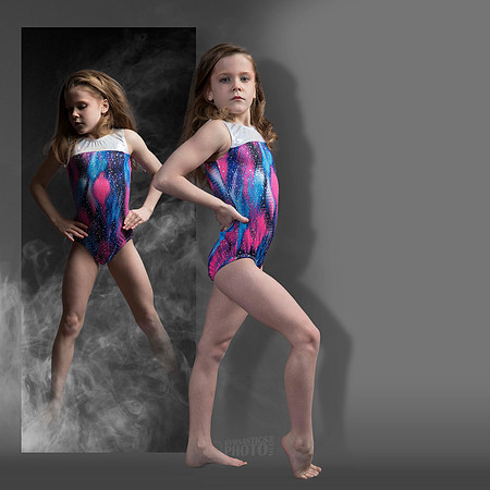 2 image collage  - Gymnastics Photo