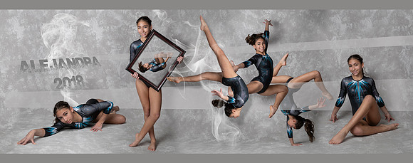 8x20 inch Panoramic Collage