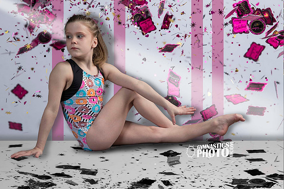 Katie Bond - Donuts 3 - Gymnastics Photo