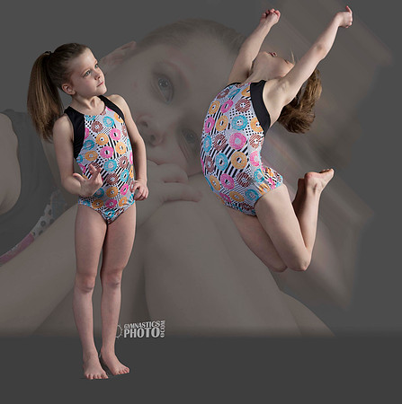 Katie Bond - Donuts 8 - Gymnastics Photo