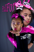 Samples cheer portraits